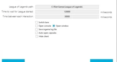 BOT PARA UPAR CONTAS DE LOL -  Vitalício