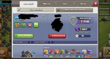 Vila Clash of Clans Cv9 quase Full
