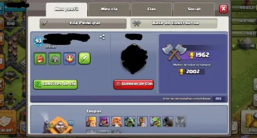 Vila Clash of Clans Cv9 quase Full