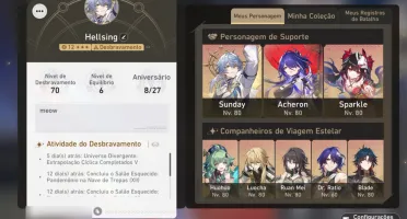 Honkai Star Rail - 19/T5* + 12 Cones (Acheron E2, Firefly)