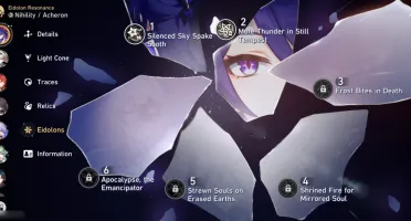 Honkai Star Rail - 19/T5* + 12 Cones (Acheron E2, Firefly)
