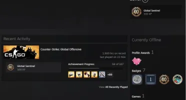 Conta CSGO LVL20 GC - Supremo MM