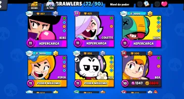 Conta brawl stars 30k troféus
