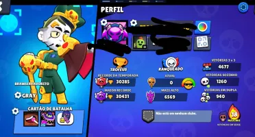 Conta brawl stars 30k troféus