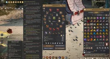 Conta Blackdesert 718 gs + barraca