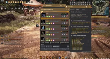 Conta Blackdesert 718 gs + barraca