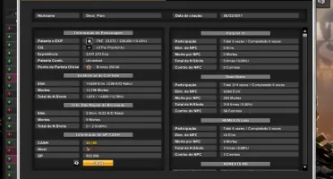 Conta COMBAT ARMS, 17 Armas Permanentes, Patente TNC 2