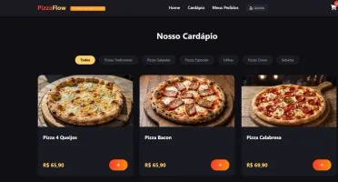 Pizza Flow - Sistema Para Pizzaria - PHP8