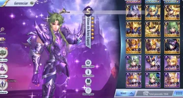 Conta Saint Seiya: Awakening Completa