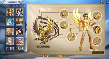 Conta Saint Seiya: Awakening Completa