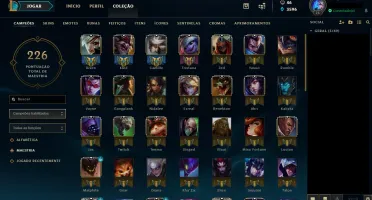 CONTA LEAGUE OF LEGENDS - DIAMANTE 4 (S8)