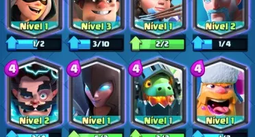 Conta Clash Royale - Record 4796 Trofeus