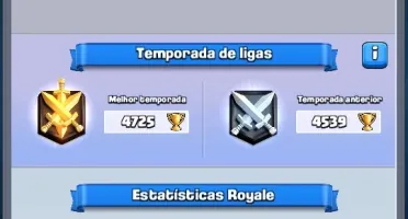 Conta Clash Royale - Record 4796 Trofeus