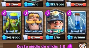 Conta Clash Royale - Record 4796 Trofeus