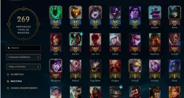 Conta 115 Campeões 106 skins Ex Platina Atual Gold 1