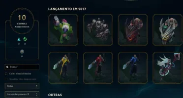 Conta 115 Campeões 106 skins Ex Platina Atual Gold 1