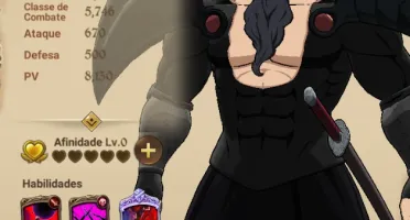 Conta 7ds Grand Cross Global com Demon King e Zeldris