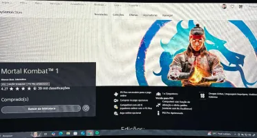 Conta psn com Mortal Kombat 1