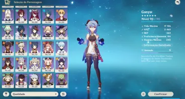 Genshin Impact - personagens diversos