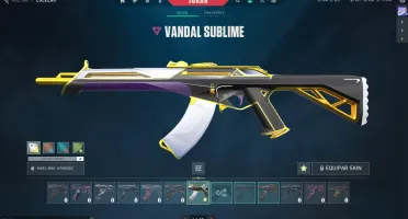 Conta com Vandal Sublime e Karambit sublime 2.0