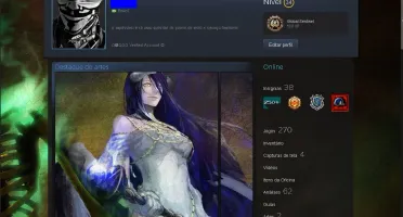 CONTA TOP STEAM LV 36 SÓ JOGO TOP LEIA A DESCRIÇÃO 370 GAMES