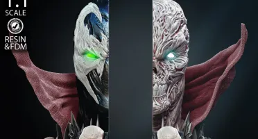 Spawn Book Holder Bust 3D STL