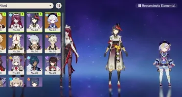 🌪️Kazuha+Qiqi+Sara🌪️ AR36🌪️ Prox banner garantido