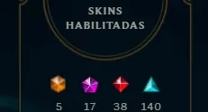 Conta League Of Legends 850+ Com Skins Raras