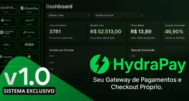 Script Gateway de Pagamentos e Checkout Proprio v1.0 (SaaS)