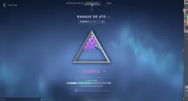 Conta Valorant diamante 3 (MMR ALTO)