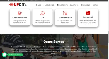 Site para Locutores em PHP