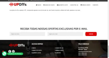 Site para Locutores em PHP