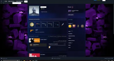 Conta Prime CS2: Quase 2000 Horas de Jogo e Skins