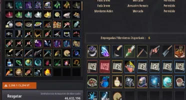 Vendo conta Bdo SA 3 char level 61, +5b silver