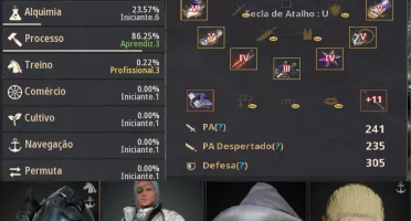 Vendo conta Bdo SA 3 char level 61, +5b silver