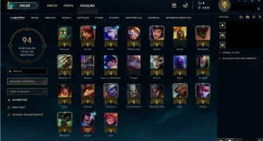 Conta de League of Legends Ouro 4