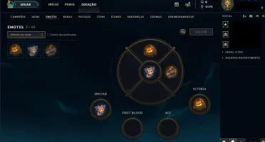 Conta de League of Legends Ouro 4