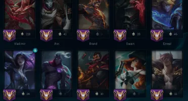 Conta De Lol Main Vlad Com 374 Skins