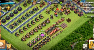 Clash of Clans Cv14 full (menos armadilhas e muros)