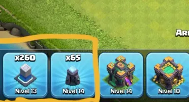 Clash of Clans Cv14 full (menos armadilhas e muros)