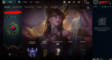 Conta LOL Diamante 4 - 29 Champ - 6 Skins WR Alto