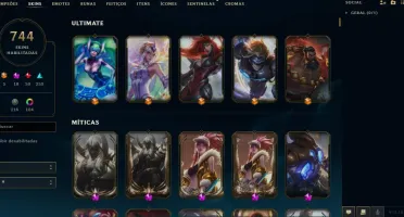 🔸 CONTA COM 740+ SKINS TODAS ULTIMATE, 18 PRESTÍGIOS🔸