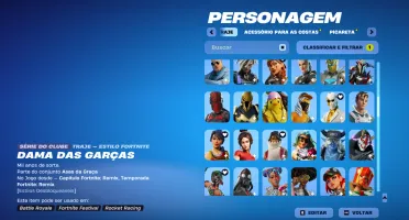 Conta fortnite