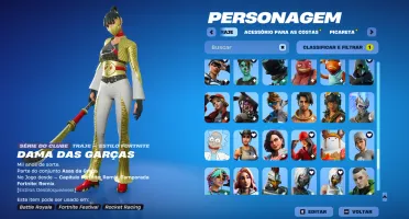 Conta fortnite