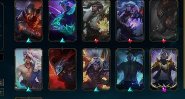 Conta lol lvl 575 main yasuo quase todas skins