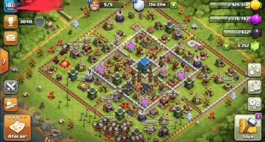 Conta de Clash of clans cv12