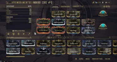 Conta Warframe Nível 13 com Varios Bonecos e Pets.