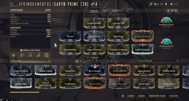 Conta Warframe Nível 13 com Varios Bonecos e Pets.