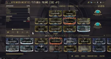 Conta Warframe Nível 13 com Varios Bonecos e Pets.