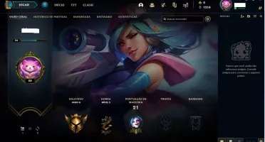 CONTA GOLD 2 SMURF